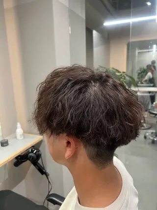 メンズ りあん/ 立川/パーマのヘアスタイル