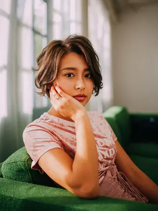 ショート Conforto店長 渡邊のヘアスタイル