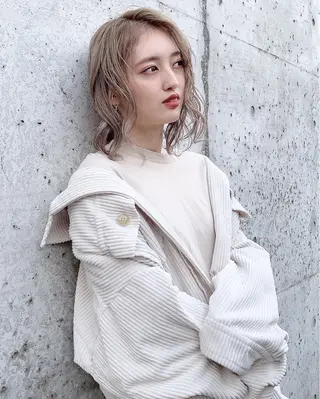 ミディアム 剣持友希/ifh iizuka/高崎のヘアスタイル