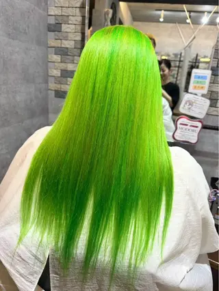 ロング カラー Wカラー/縮毛💇 中村太玖美のヘアスタイル