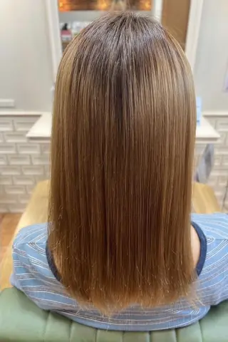 ロング 髪質改善♡奈良 富雄 川本佳歩のヘアスタイル