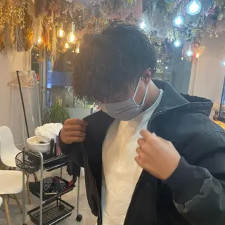 ショート パーマ メンズ MAQUM所属・【メンズ特化】渡部 京弘/パーマのヘアスタイル