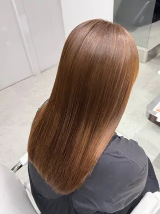 セミロング カラー Lyuck所属・艶カラー ⋆✦ HIROMIのヘアスタイル