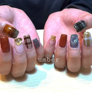 ネイル umber 三茶1分のネイルデザイン