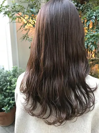 セミロング LOMA🇰🇷 銀座クボタのヘアスタイル