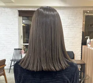 ミディアム カラー ❤️アヤカ Wカラー ボブ レイヤー❤️のヘアスタイル