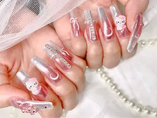 ネイル ゆりか ジョアアンジェ福島のネイルデザイン