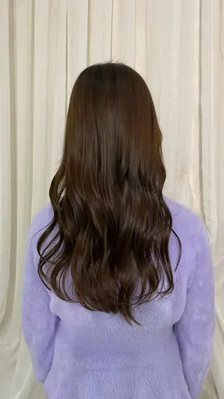セミロング カラー ヘアアレンジ 🌟小出　倫花🌟 艶カラー／カットのヘアスタイル