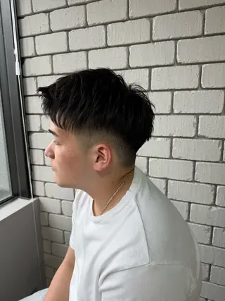 メンズ NOA solte. 本間さつきのヘアスタイル