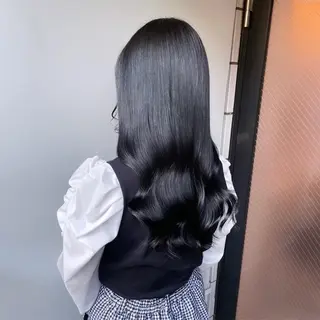セミロング カラー 🎨透明感モテカラー DAIKI🎨のヘアスタイル