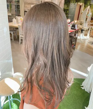 ロング 韓国風レイヤーカット 🇰🇷❕モカのヘアスタイル