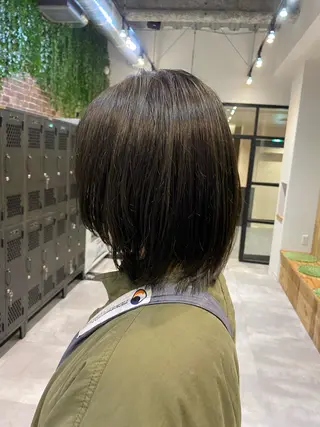 ミディアム カラー 大人かわいい×艶髪 🤍塩川のヘアスタイル