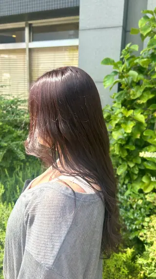 カラー 栄 こずえのヘアスタイル