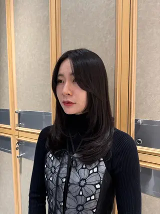 ロング カラー 艶髪/ロングモデル 募集🫧terukaのヘアスタイル