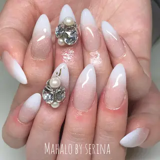 セミロング カラー ネイル SUNNY BAE. SERINAのネイルデザイン