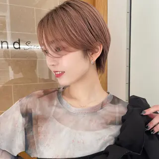 ショート ショート🩵 なりたみゆうのヘアスタイル