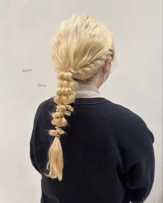 ロング 莉歩/カットモデル ／ヘアアレンジのヘアスタイル