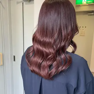 セミロング カラー IT by ALBUM八王子店のヘアスタイル