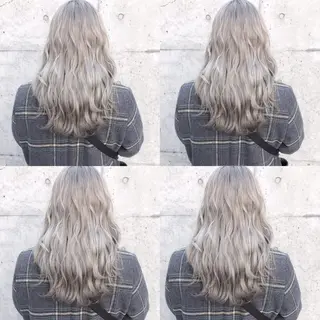 ロング カラー メンズカット/波巻き TAKUMAのヘアスタイル