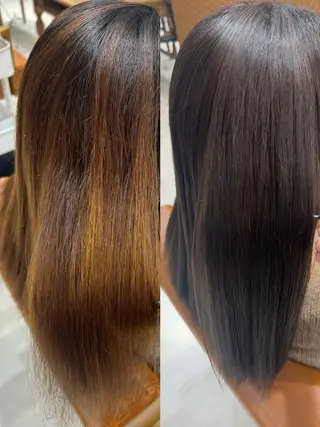 ロング カラー 🫧艶髪カラー🫧 伊原修子のヘアスタイル