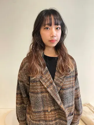 ロング 小岩 荘太のヘアスタイル