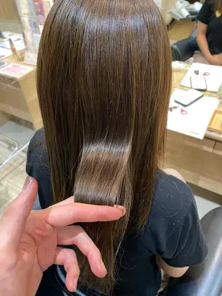 セミロング 髪質改善/イルミナ/ 城崎のヘアスタイル