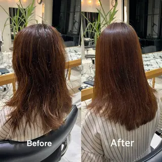 ロング 縮毛矯正/艶カラー 🌻🌻MIREIのヘアスタイル