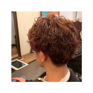 ショート カラー メンズ まちだ ひとみのヘアスタイル