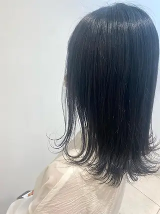 セミロング カラー 韓国風愛されヘア 🇰🇷RITO🎀のヘアスタイル