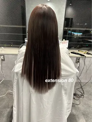 ロング プルエクステ/インナ ーカラー🦊はるなのヘアスタイル