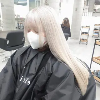 ロング カラー 艶髪✨ブリーチ職人 井手正康のヘアスタイル