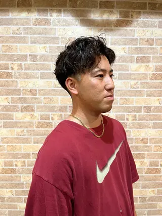 カラー パーマ 🐼メンズ特化🐼 ✂️福田凌央✂️のヘアスタイル