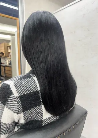 ロング 川﨑 未稀のヘアスタイル