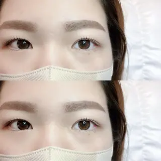 マツエク・マツパ アイブロウ eyelist 🌼 Mahoのマツエク・マツパデザイン