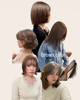 ミディアム yearn所属・naho✂︎bob/ layerのヘアスタイル