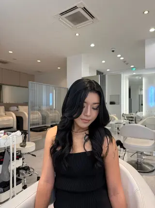 ロング カラー SAYAKA🫧 表参道のヘアスタイル