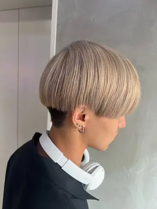 カラー siun.シウン　京都駅前所属・木下 旬起のヘアスタイル