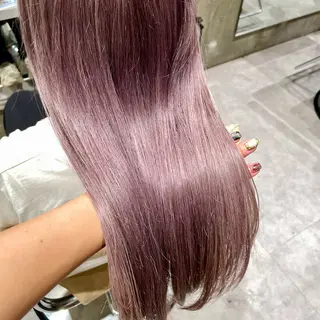 ロング カラー iLi🫧kim ryongna🦋のヘアスタイル