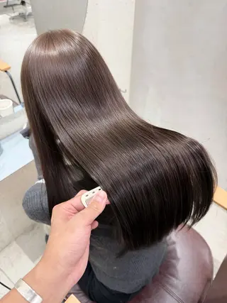 セミロング カラー ヘアアレンジ 大宮/山口 竣也のヘアスタイル