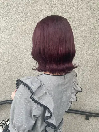 ミディアム 🪼艶カラー🪼 田口彩香のヘアスタイル