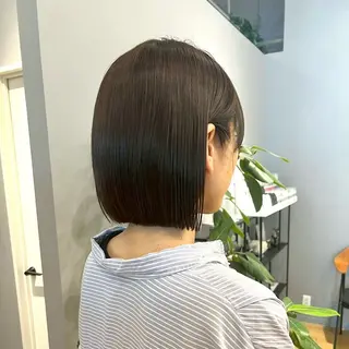 ショート 暖色/ボブ/吉岡美音 GIEN NU茶屋町のヘアスタイル