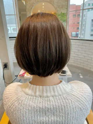 ショート カラー AUBE hair ales福岡平尾店所属・塚本 昂のヘアスタイル