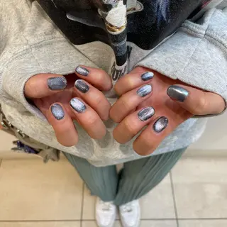 ネイル レイヤー/ハイトーン 🫧‪Erikaのヘアスタイル