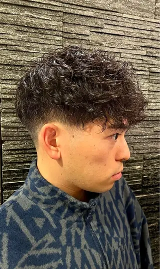 ショート パーマ 菅原 大空のヘアスタイル