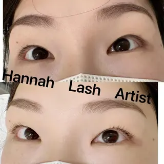 マツエク・マツパ Hannah ハンナのマツエク・マツパデザイン