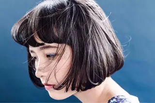 ミディアム カラー よしだ とおいのヘアスタイル