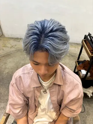 カラー メンズ メンズカラー特化✨ 三宅陸斗のヘアスタイル