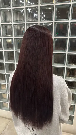 ロング カラー 遠藤 日和のヘアスタイル