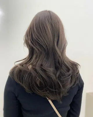 カラー 🤍透明感グレージュ オリーブ🤍RINのヘアスタイル