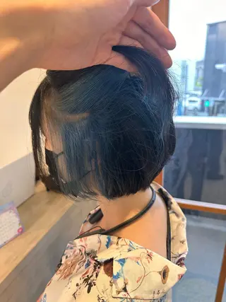 ショート カラー 下島 優人のヘアスタイル